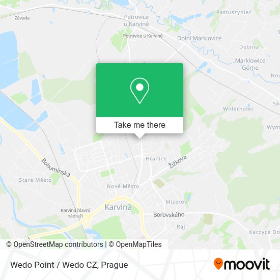 Карта Wedo Point / Wedo CZ