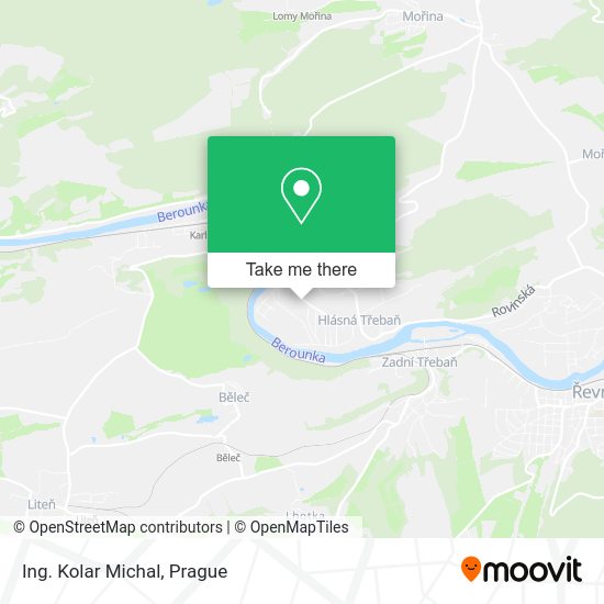Карта Ing. Kolar Michal