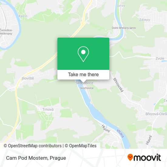Карта Cam Pod Mostem