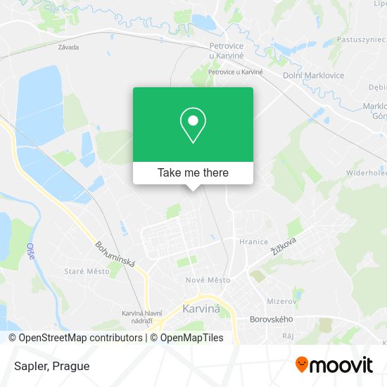 Карта Sapler
