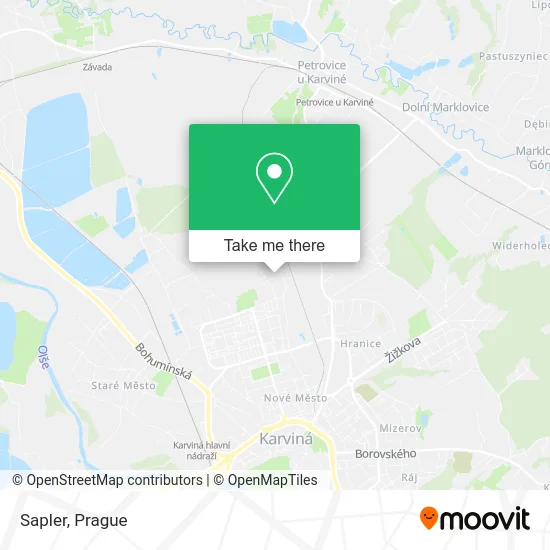Карта Sapler