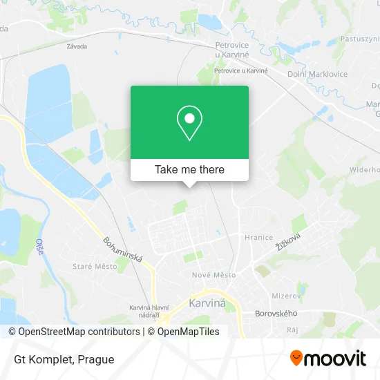 Gt Komplet map