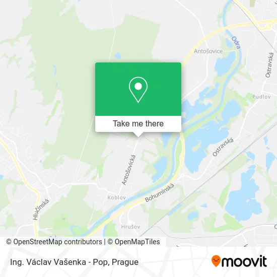 Карта Ing. Václav Vašenka - Pop