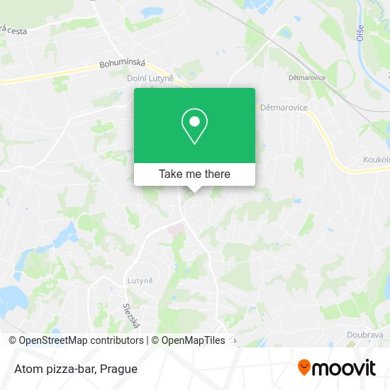 Карта Atom pizza-bar