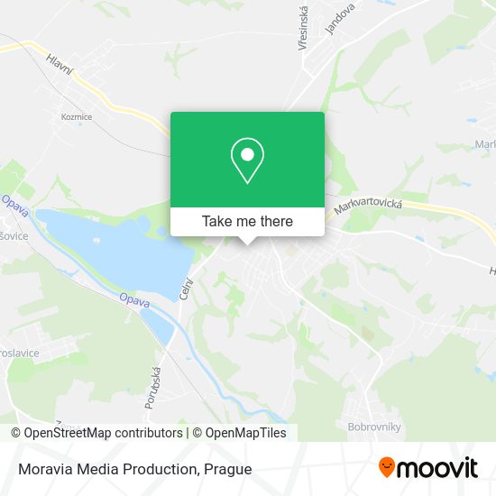Карта Moravia Media Production