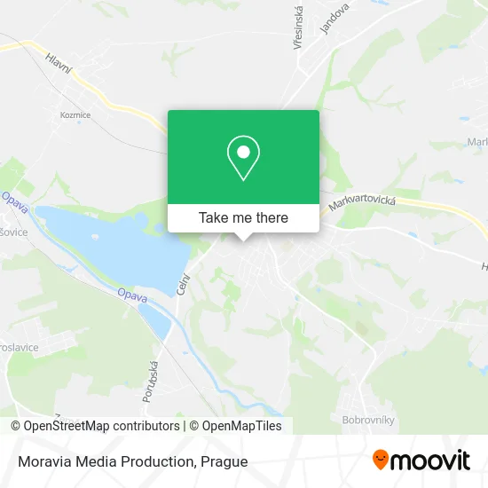 Карта Moravia Media Production