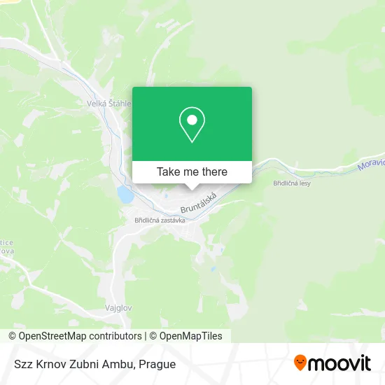 Карта Szz Krnov Zubni Ambu