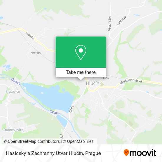 Карта Hasicsky a Zachranny Utvar Hlučín