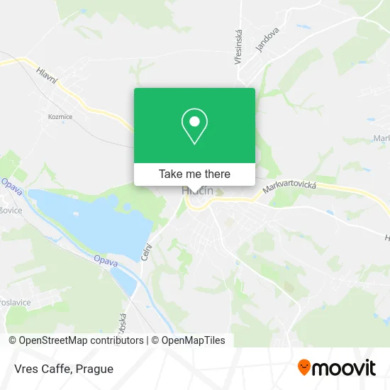 Карта Vres Caffe