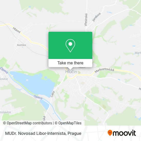 Карта MUDr. Novosad Libor-Internista