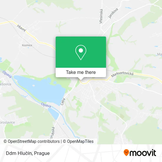 Ddm Hlučín map