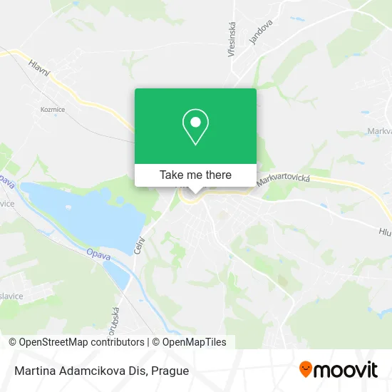 Карта Martina Adamcikova Dis