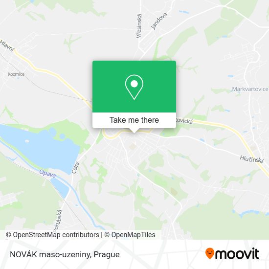 Карта NOVÁK maso-uzeniny