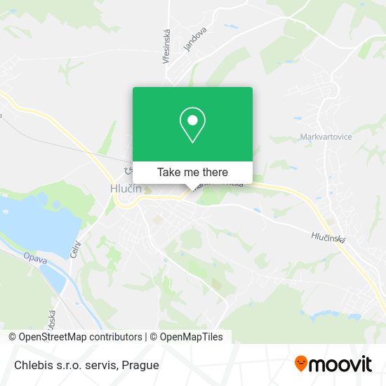 Карта Chlebis s.r.o. servis