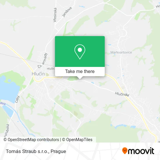 Tomás Straub s.r.o. map