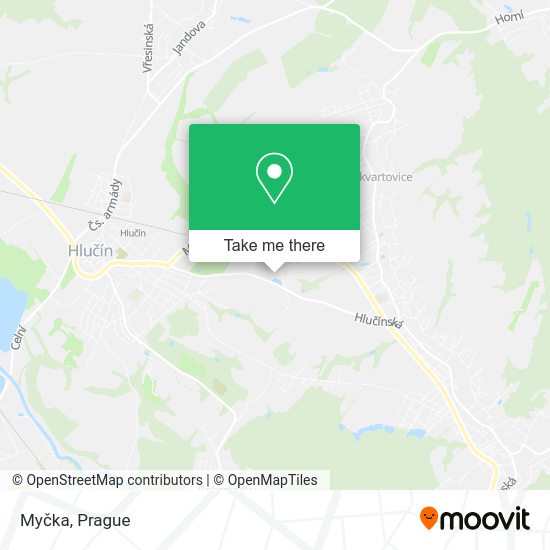 Карта Myčka