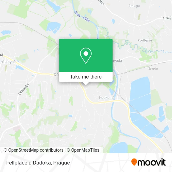 Карта Fellplace u Dadoka