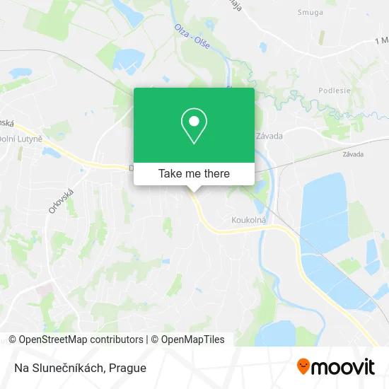 Карта Na Slunečníkách