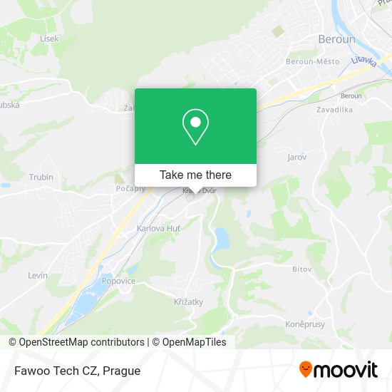 Карта Fawoo Tech CZ