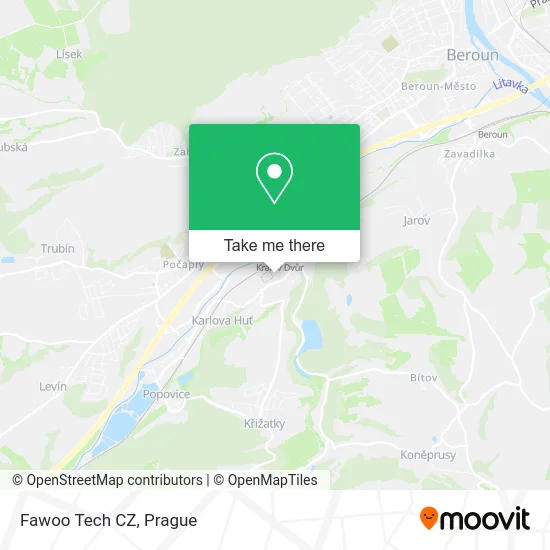 Карта Fawoo Tech CZ