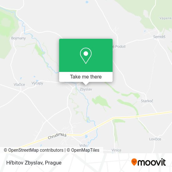 Карта Hřbitov Zbyslav