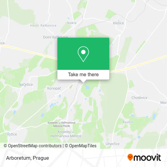 Карта Arboretum