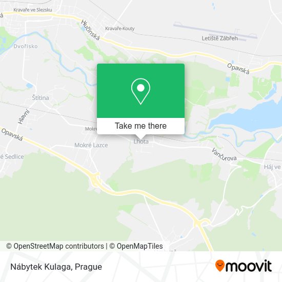 Карта Nábytek Kulaga
