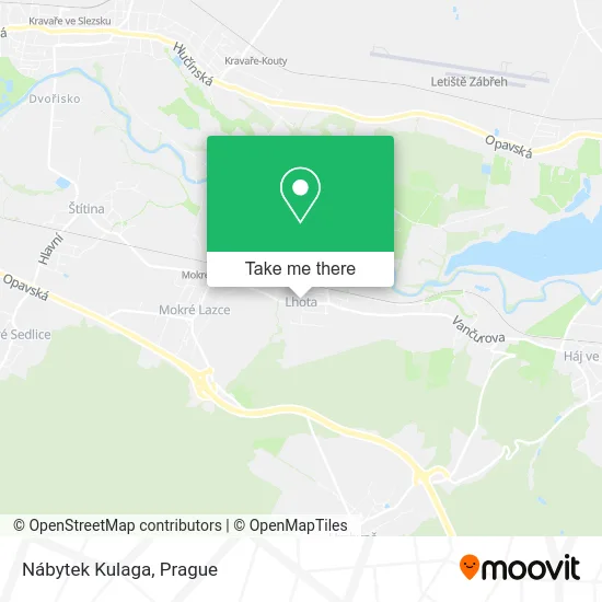 Карта Nábytek Kulaga