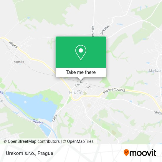 Карта Urekom s.r.o.