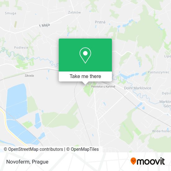 Карта Novoferm