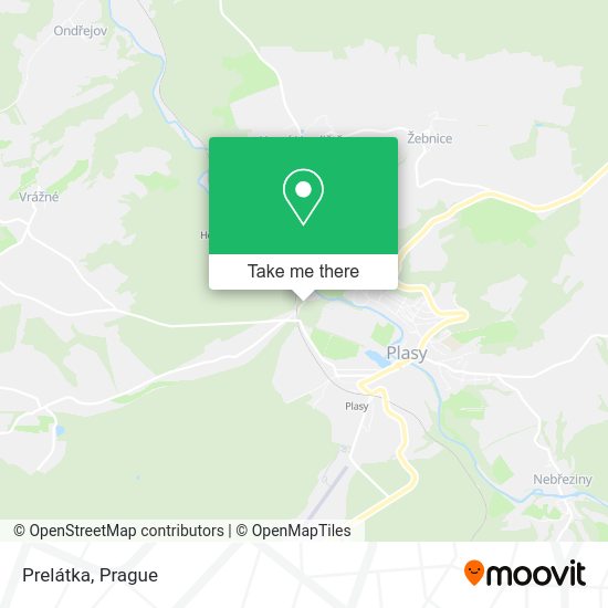 Карта Prelátka