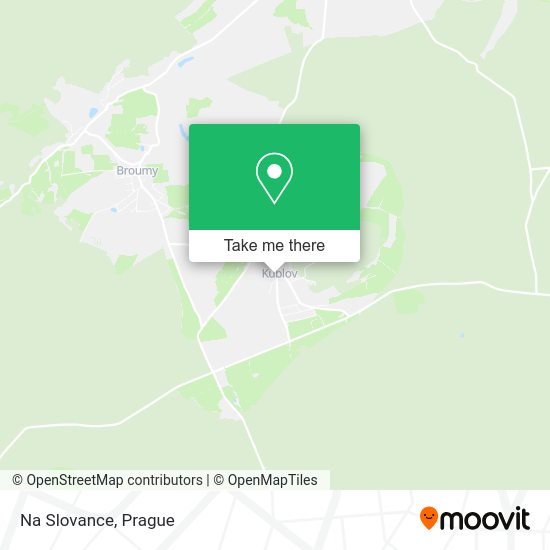 Карта Na Slovance