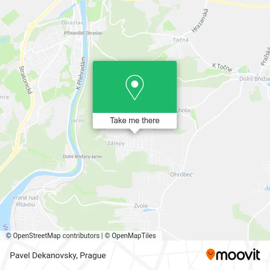 Pavel Dekanovsky map