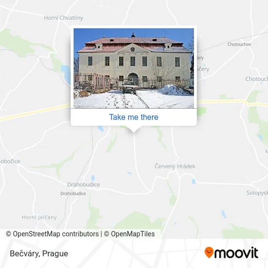 Карта Bečváry