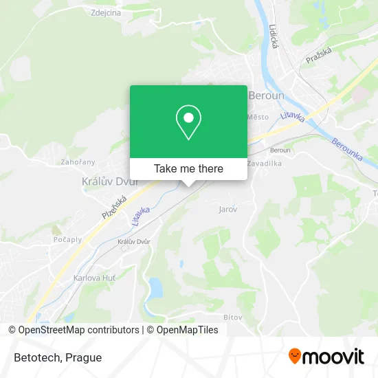 Карта Betotech