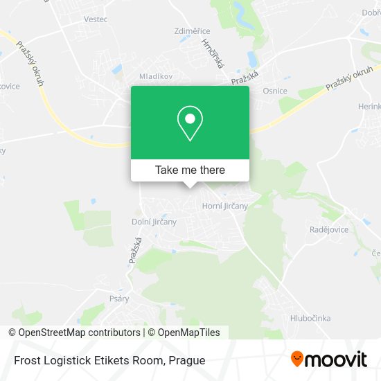 Карта Frost Logistick Etikets Room