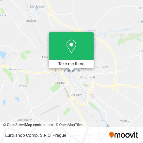 Карта Euro shop Comp. S.R.O