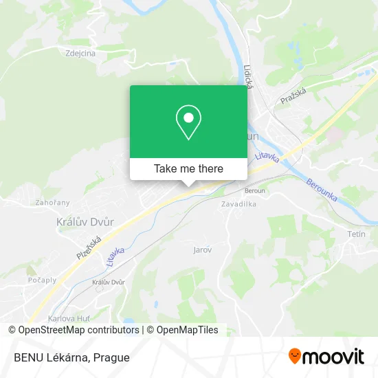 Карта BENU Lékárna