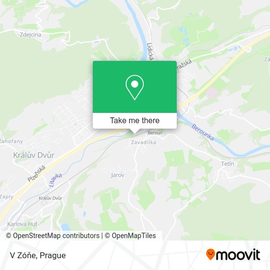 Карта V Zóňe