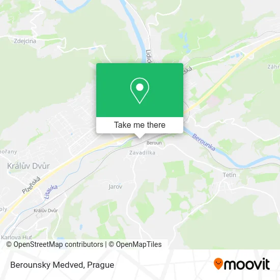 Карта Berounsky Medved
