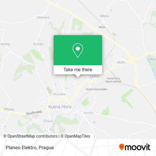 Карта Planeo Elektro