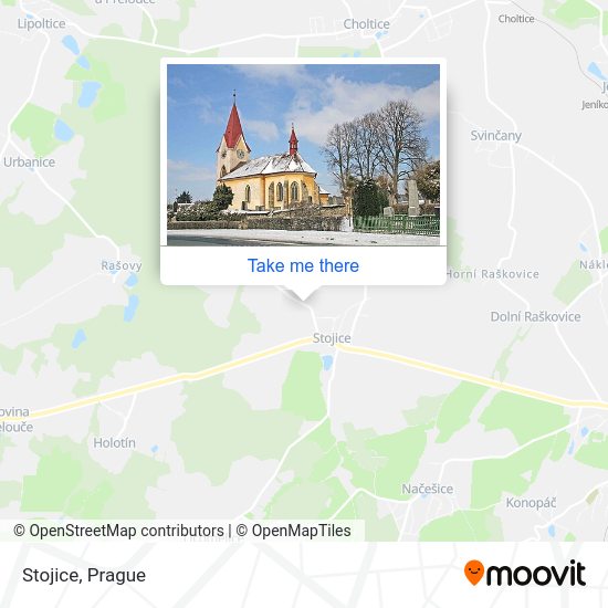 Карта Stojice