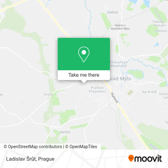 Ladislav Šrůt map