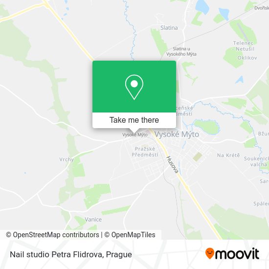 Карта Nail studio Petra Flidrova
