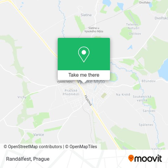 Карта Randálfest