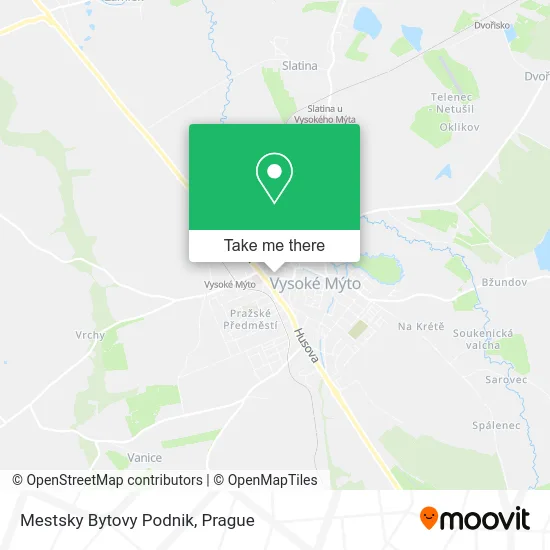 Карта Mestsky Bytovy Podnik