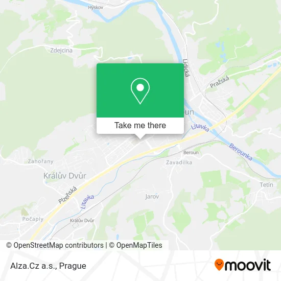 Карта Alza.Cz a.s.