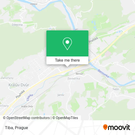 Карта Tiba