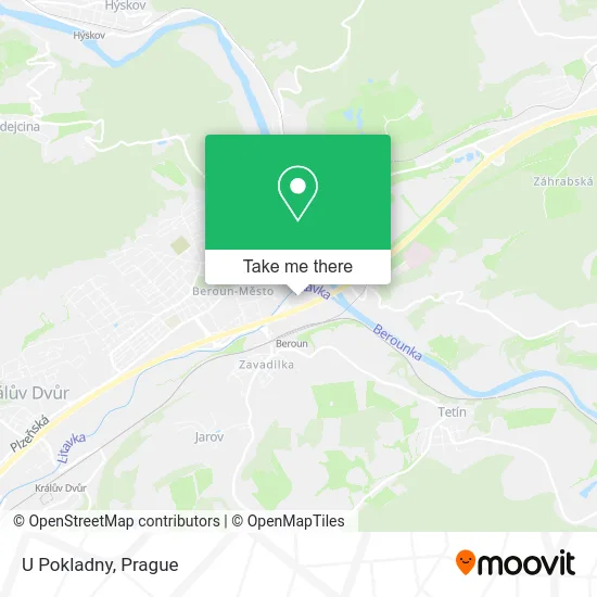 Карта U Pokladny