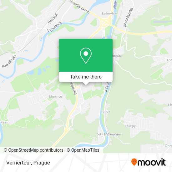 Карта Vernertour